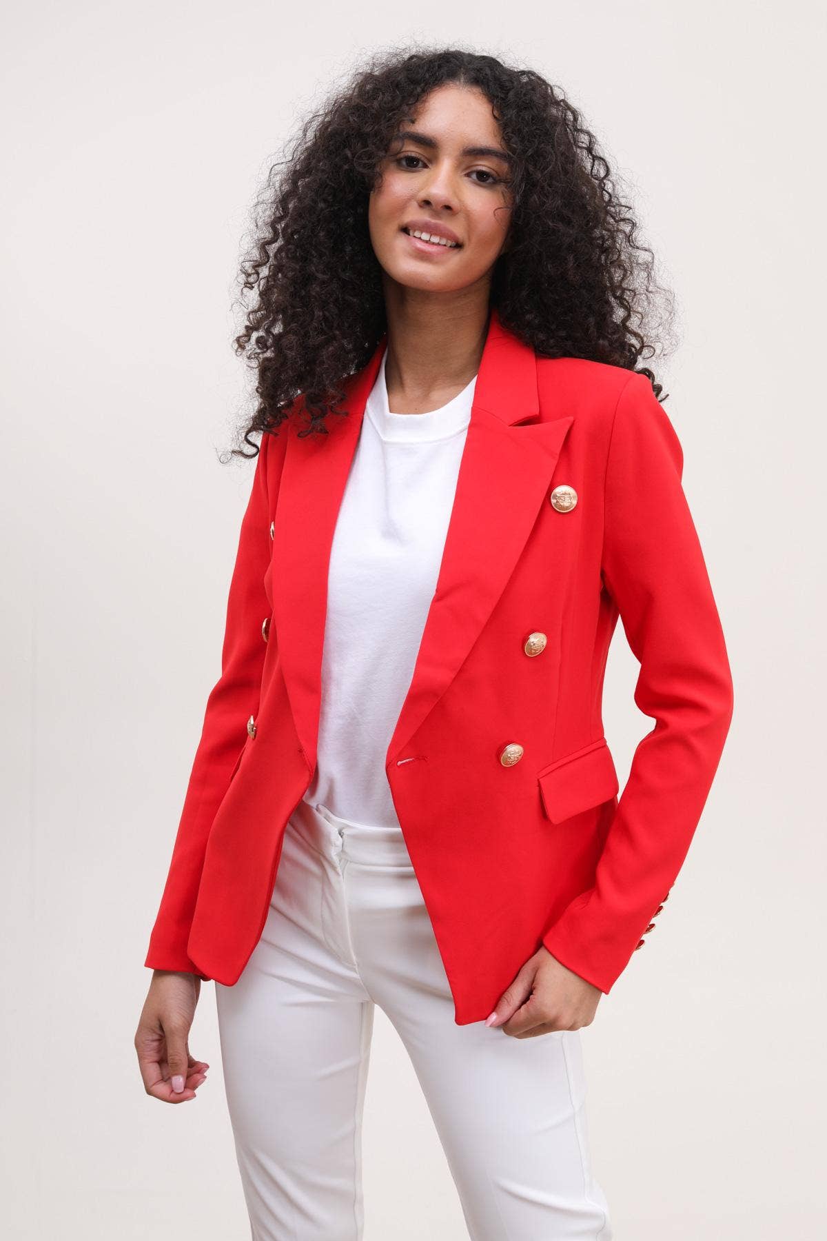 LULUMARY – Engroshandel Jakke - Dame – Dobbeltknapjakke V19540