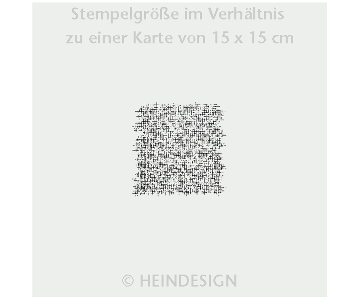 Heindesign - Wholesale Rubber/Decorative Stamp - Stamp: Judi-kins textile structures1