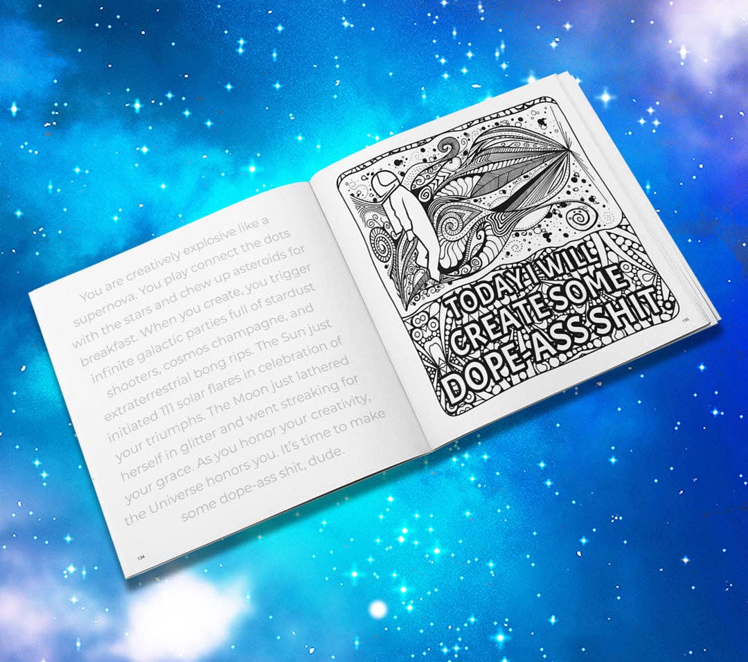 Rage Create - Wholesale Kleurboek - Volwassene - Sweet-Ass Affirmaties 2 Kleurboek11