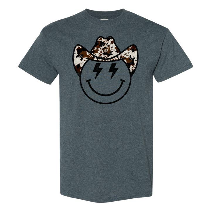 Maglietta Western Smiley face per la vendita all'ingrosso da parte di Rockin R Apparel