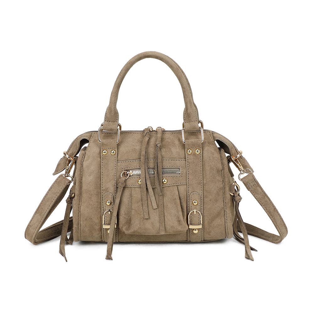 Gallantry – wholesale Shoulder bag – women's – Skyla Small Golden Suede25