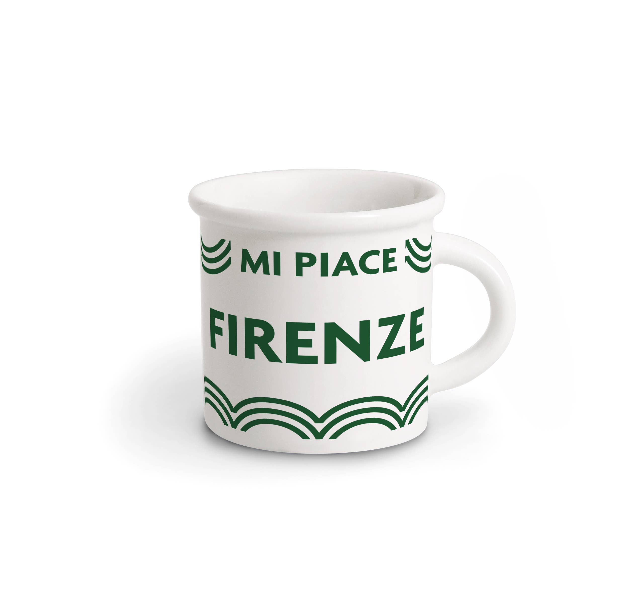 ilaria.i - Wholesale Coffee Mug - FLORENCE - porcelain mug with writing