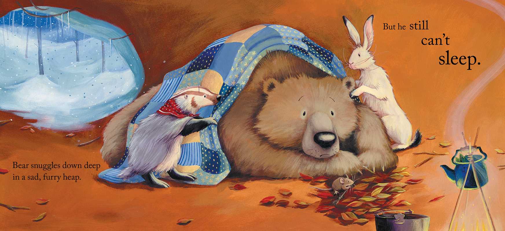 Simon & Schuster - Wholesale Baby & Toddler Book (0-2) - Bear Can't Sleep by Karma Wilson6