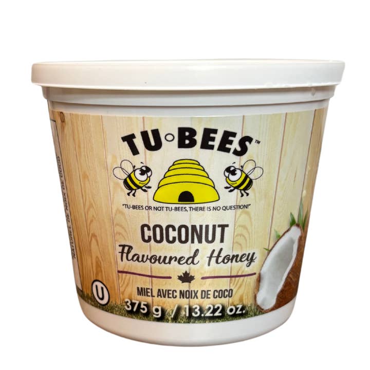 Tu-Bees Honey & Beeswax Candles - Vente Miel - Baignoire Gourmet Miel - Noix de Coco - OU Casher