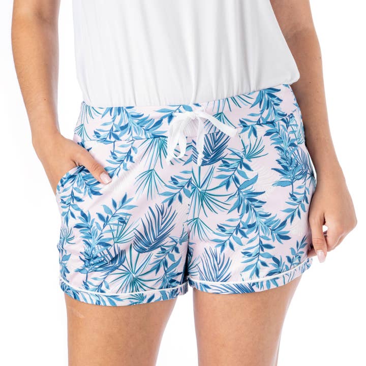 DM Merchandising - Wholesale Lounge Shorts - Women's - Hello Mello Lazy Daisy Lounge Shorts Open Stock