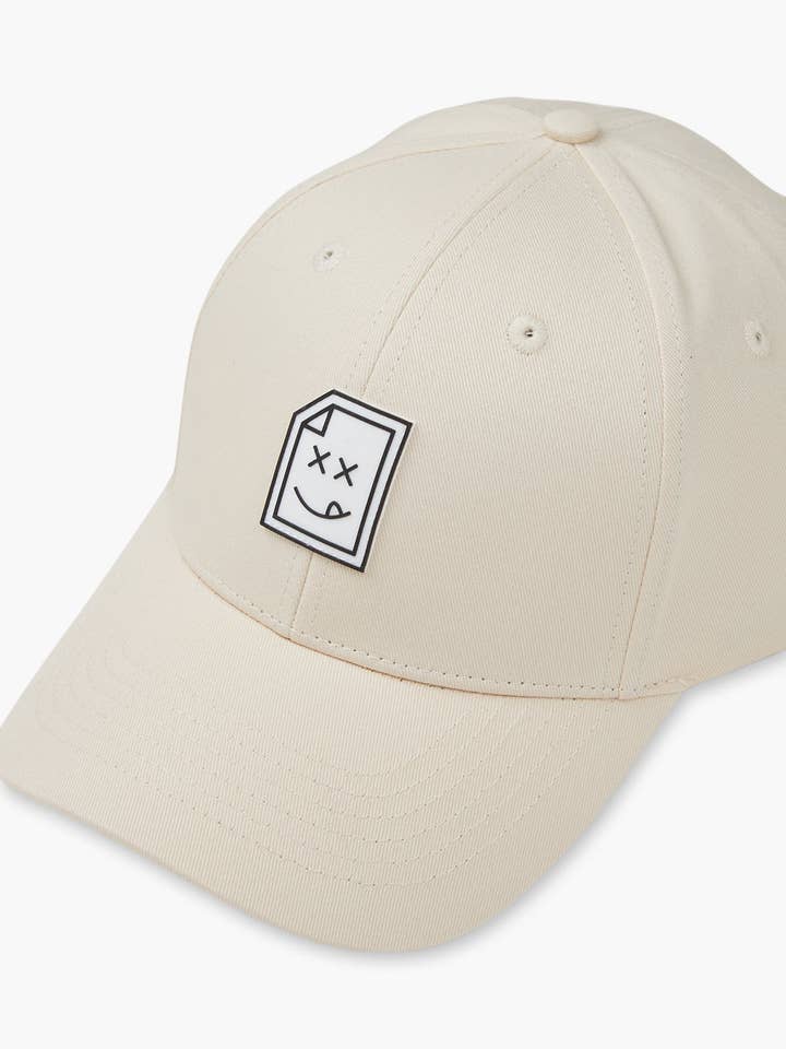 Smiley_404 Cap - Off White for wholesale by Original Creator