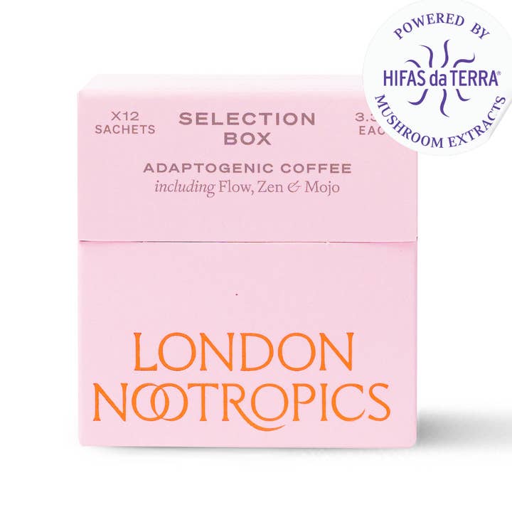 Selection Box of Adaptogenic Coffee Blends for wholesale by London Nootropics