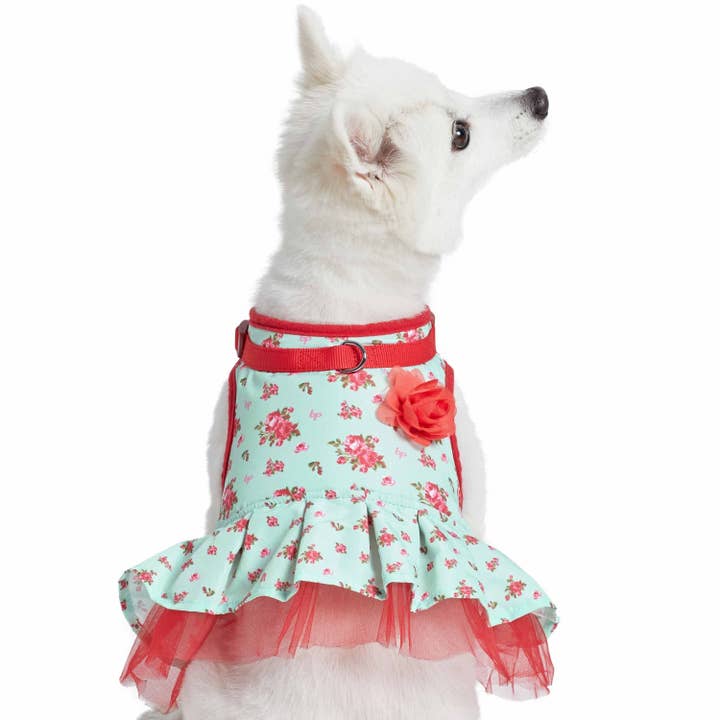 Blueberry Pet - Wholesale Pet Dress - Dog - 👗 6 Colors, 🌸Made Well Floral Dog Dress Harness