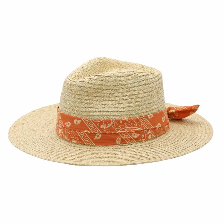 Peter Grimm - Wholesale Straw Hat - Unisex - Gabriella Raffia Straw Wide Brimmed Resort Hat