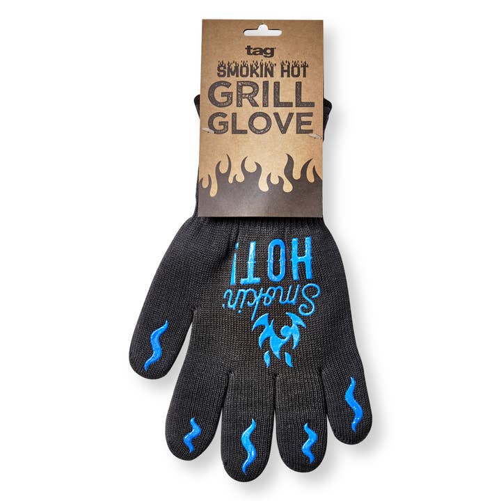 Smokin Hot Grill Glove - Blue Multi for wholesale on Faire