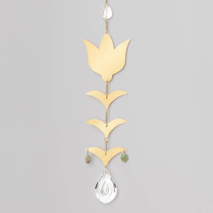 Suncatcher - Blooming Flower/Aqua Terra for wholesale by Scout Curated Wears