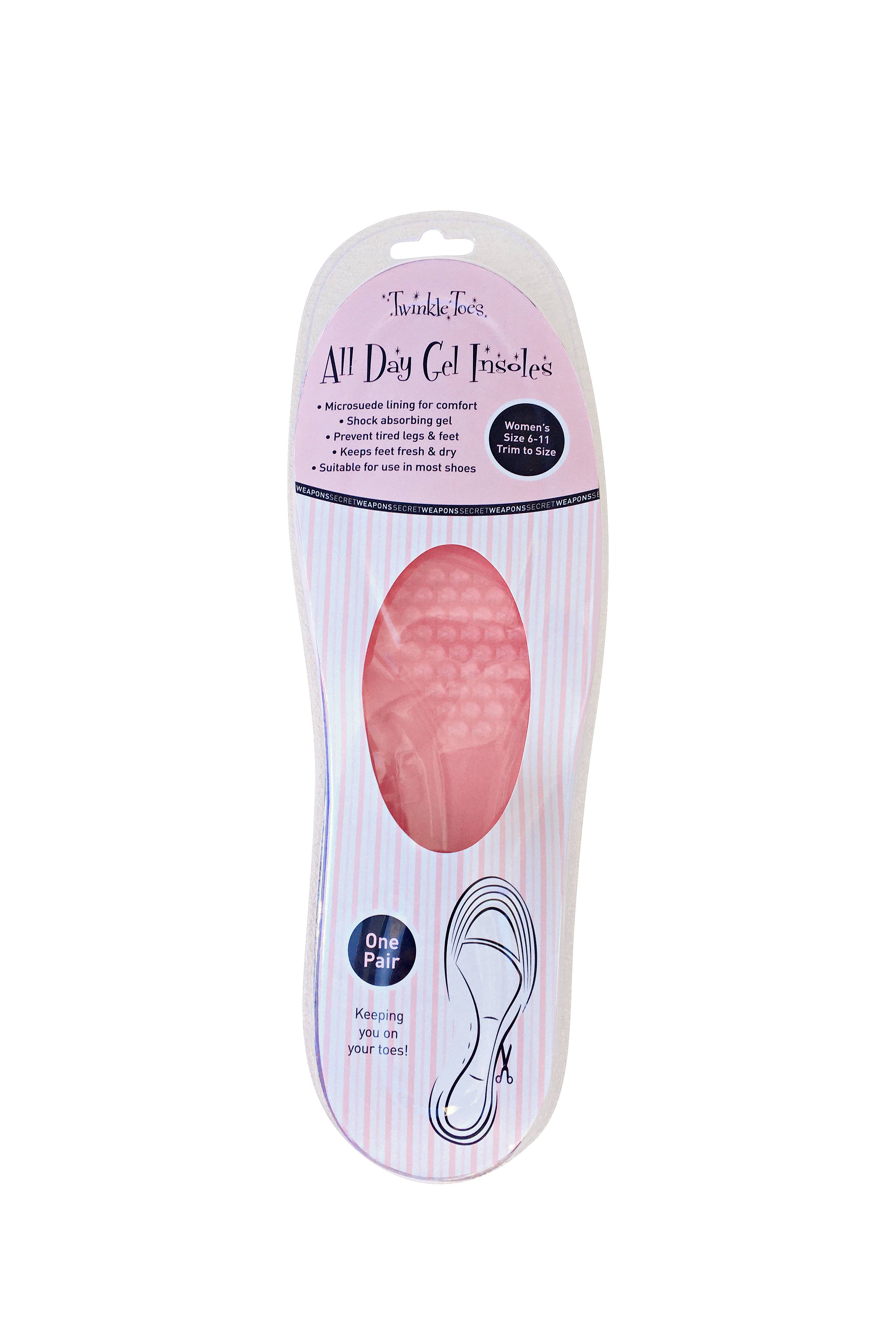 SECRET WEAPONS - Wholesale Inserts/Soles - Women's - Gel Insoles0