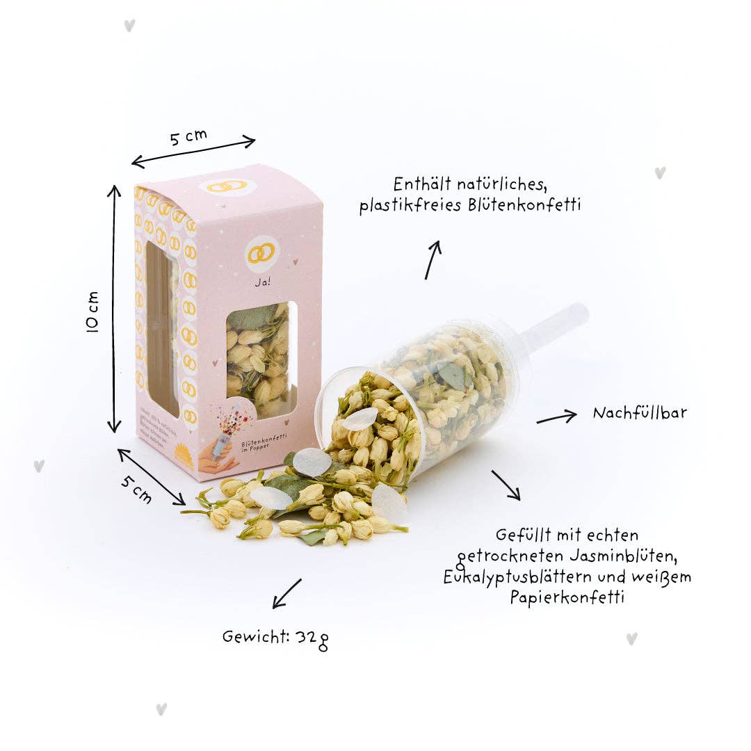 TDJ Stadtgärtner GmbH - Wholesale Confetti - Flower confetti - Yes!4