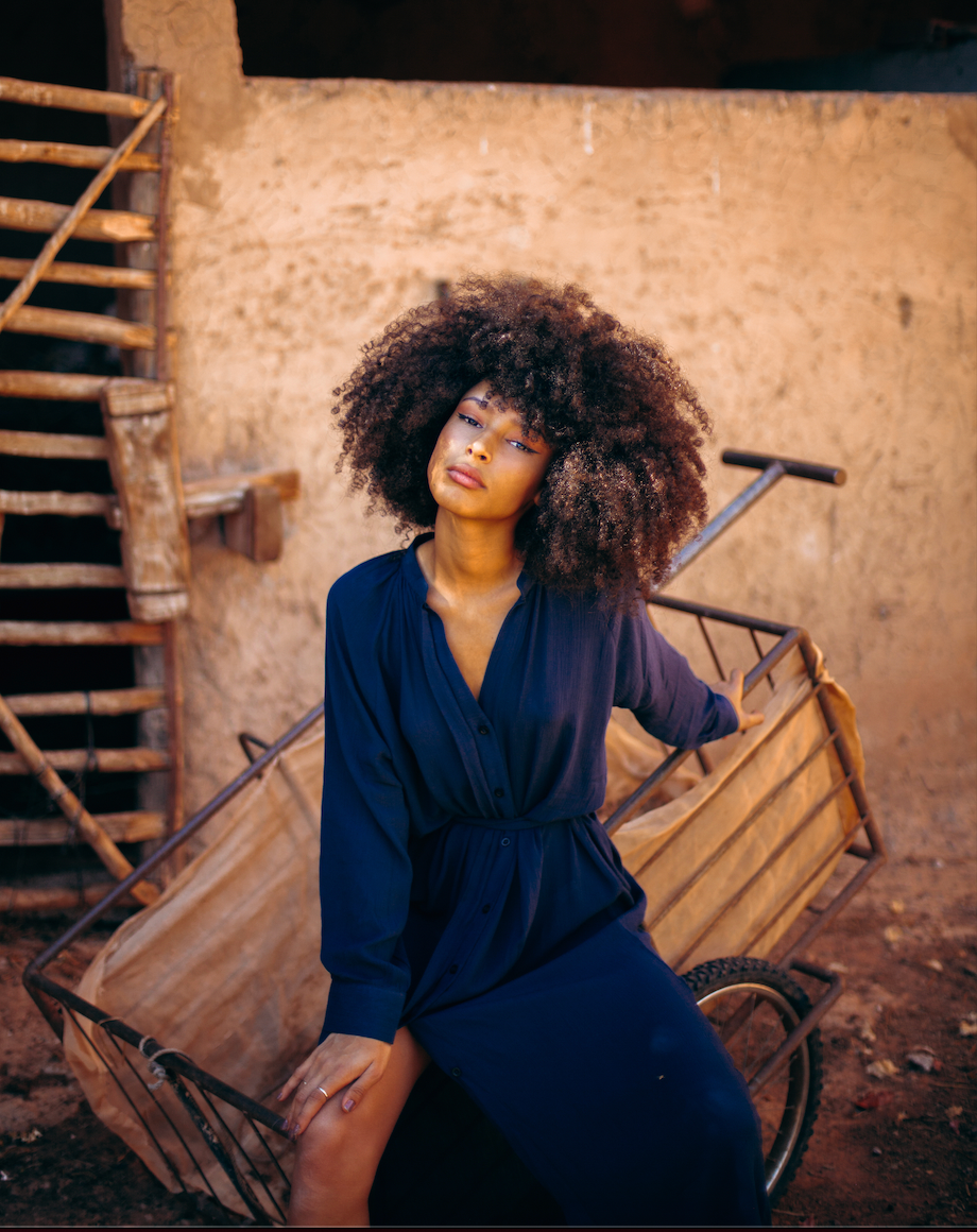 Lacerf - Vente Robe – femme - Cheerful Night Long Dress Handmade And Tailor-Made Creations5