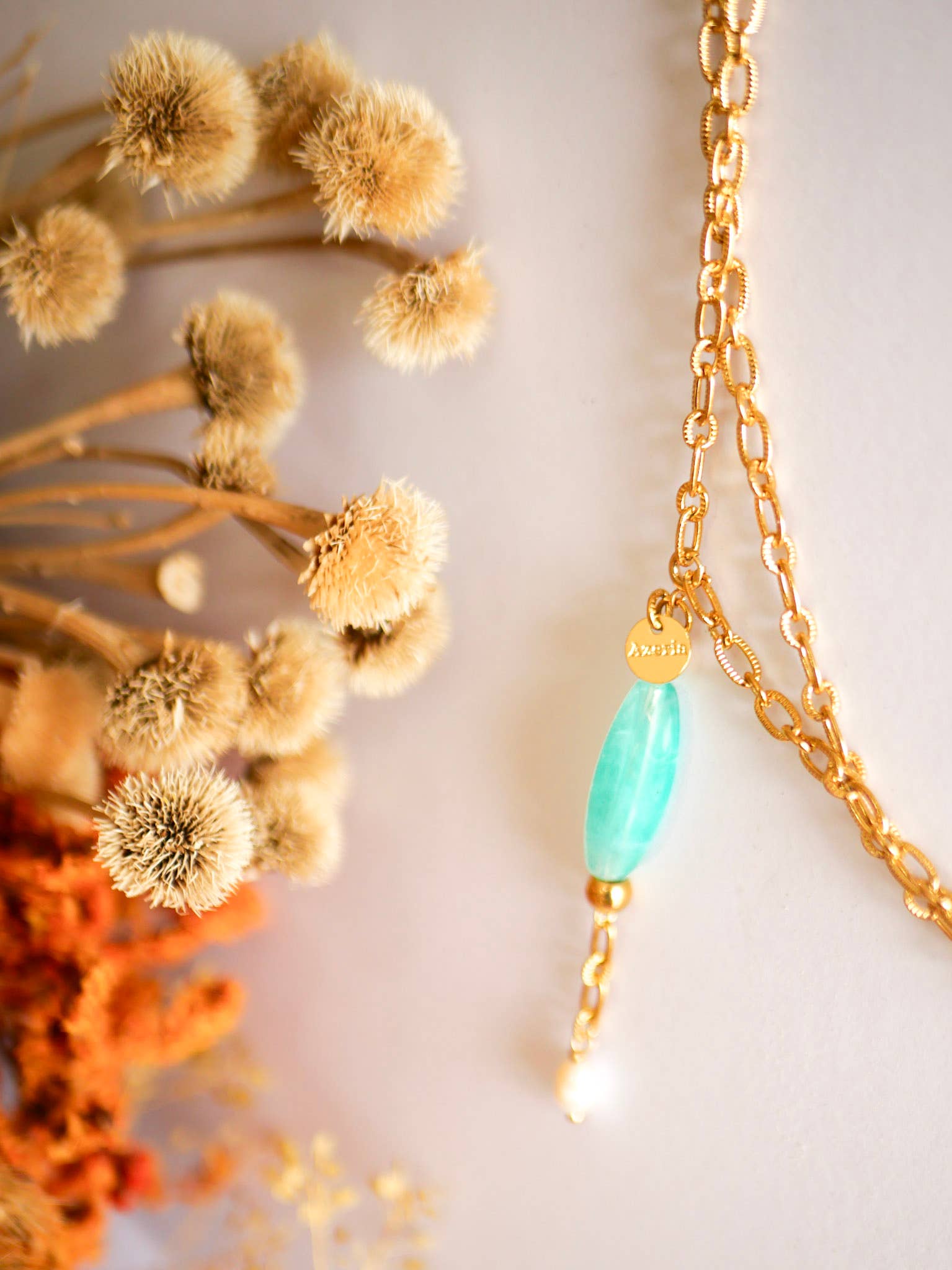 Azeria Création - Wholesale Beaded/Pearl Necklace - Charlot Necklace0