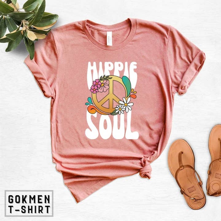 Hippie Soul Shirt, Hippie Life Shirt, Camping Shirt, Peace for wholesale by Alaridesign