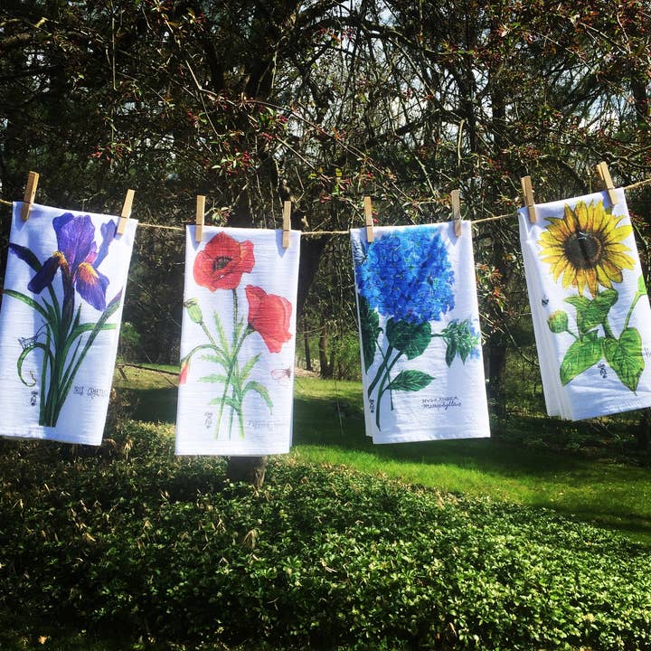 Give A Fig - Wholesale Tea Towel - Mushroom Tea Towel4