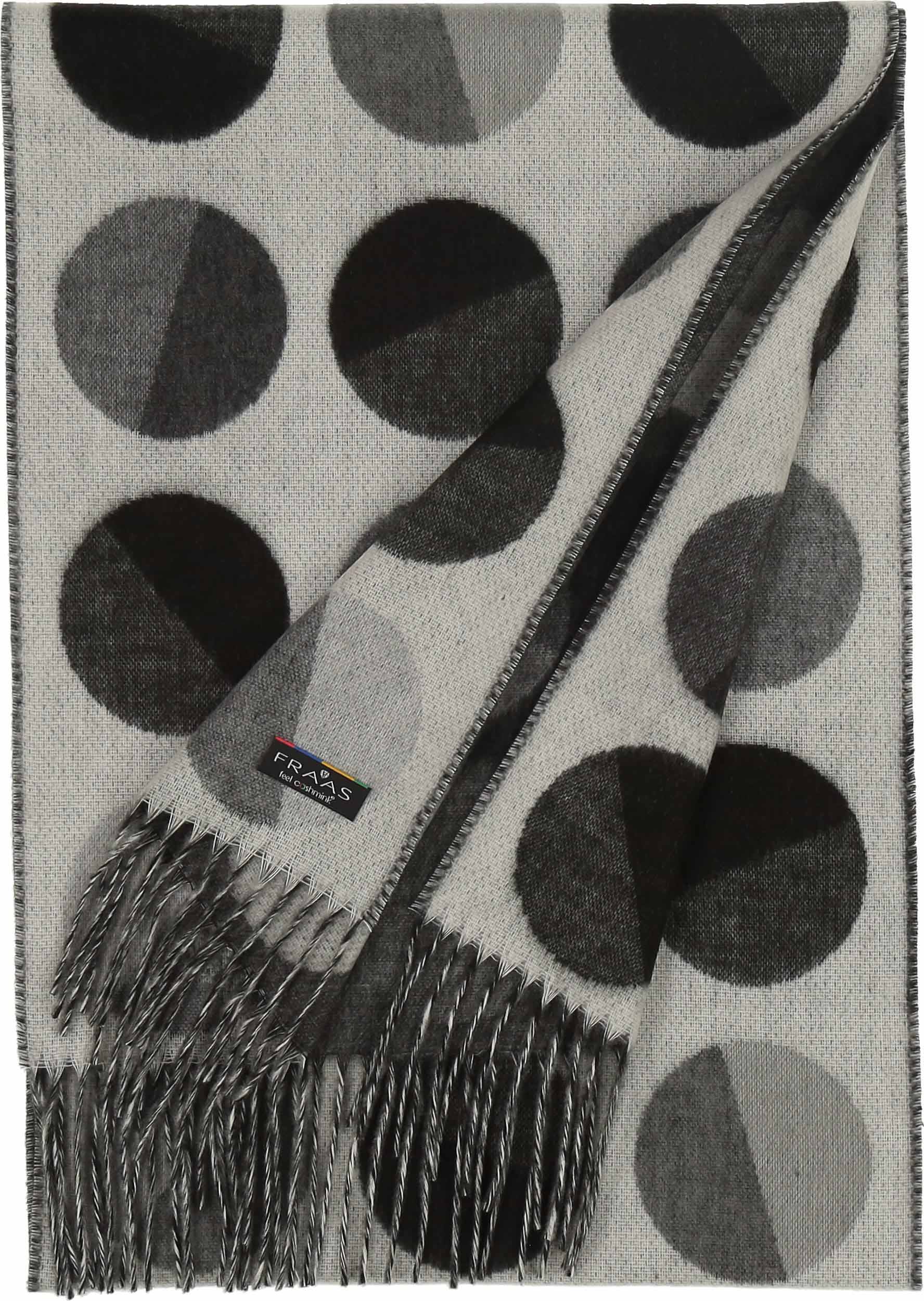 FRAAS - The Scarf Company - Wholesale Scarf - Women's - Divided Dots Oversized Cashmink® Scarf6