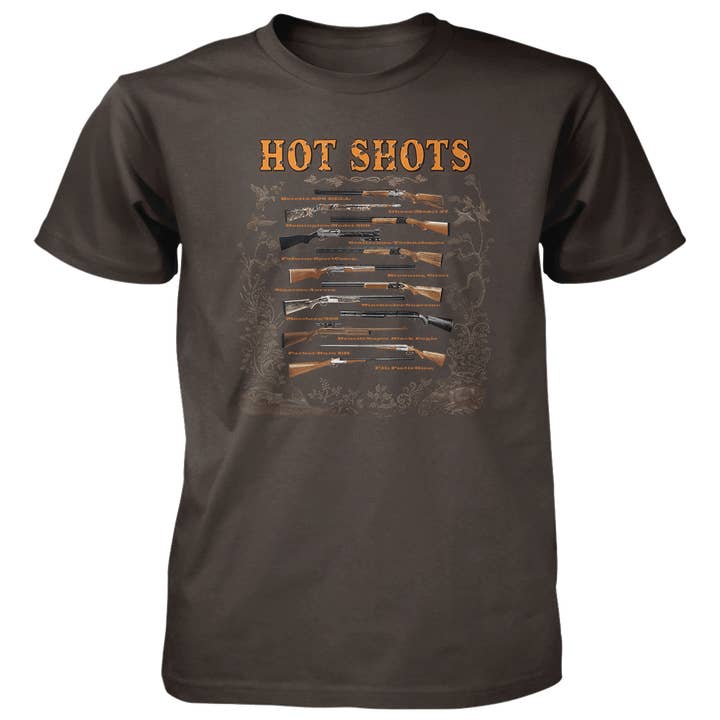 Hot Shots - 4,5 oz Katoenen T-shirt voor wholesale door Old Country Outfitters