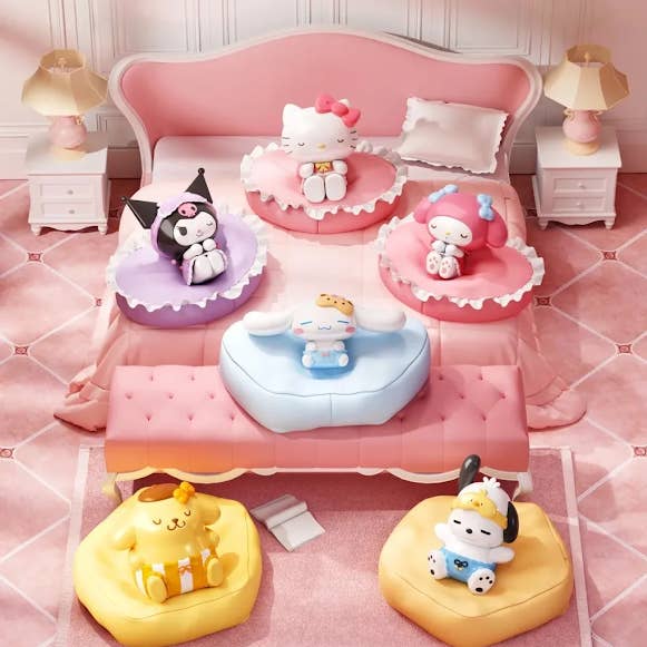 Sanrio Suyasuya Figure 6 Stili per scatola per la vendita all'ingrosso da parte di Shinjidai