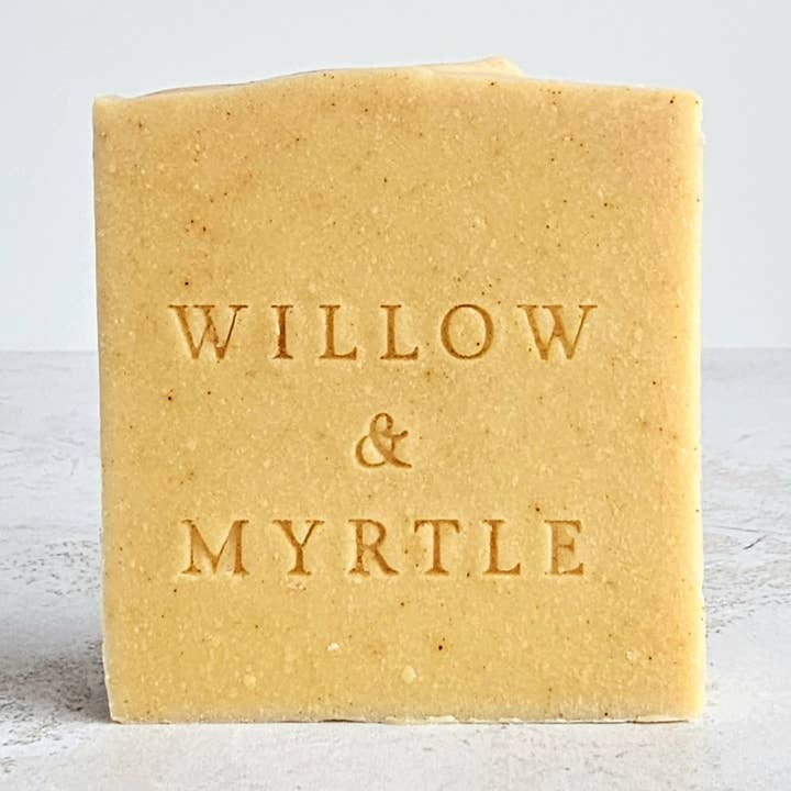 Turmeric & Coconut Milk, Handmade Natural Soap Bar for wholesale by Willow & Myrtle