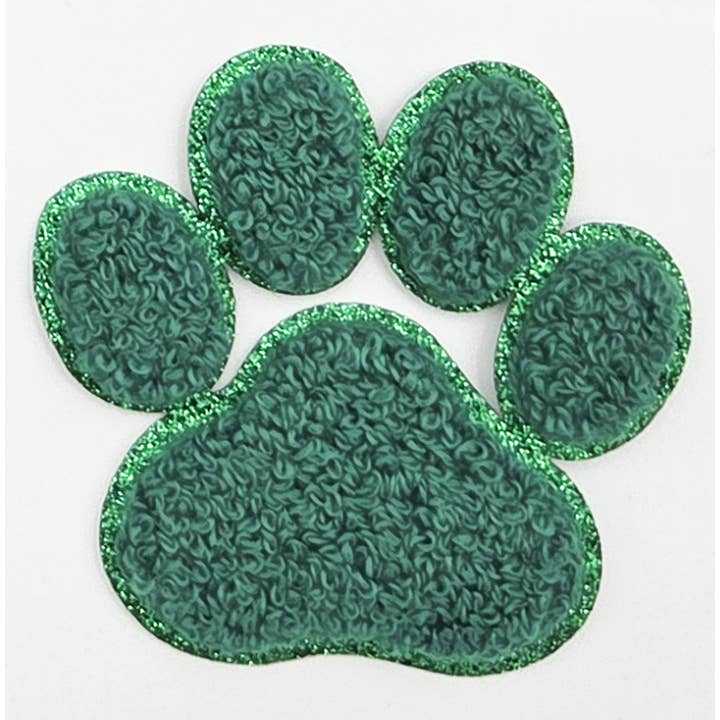 Trendy Transfers - Wholesale Patch - Chenille Paw Print HAT/POCKET Patch2
