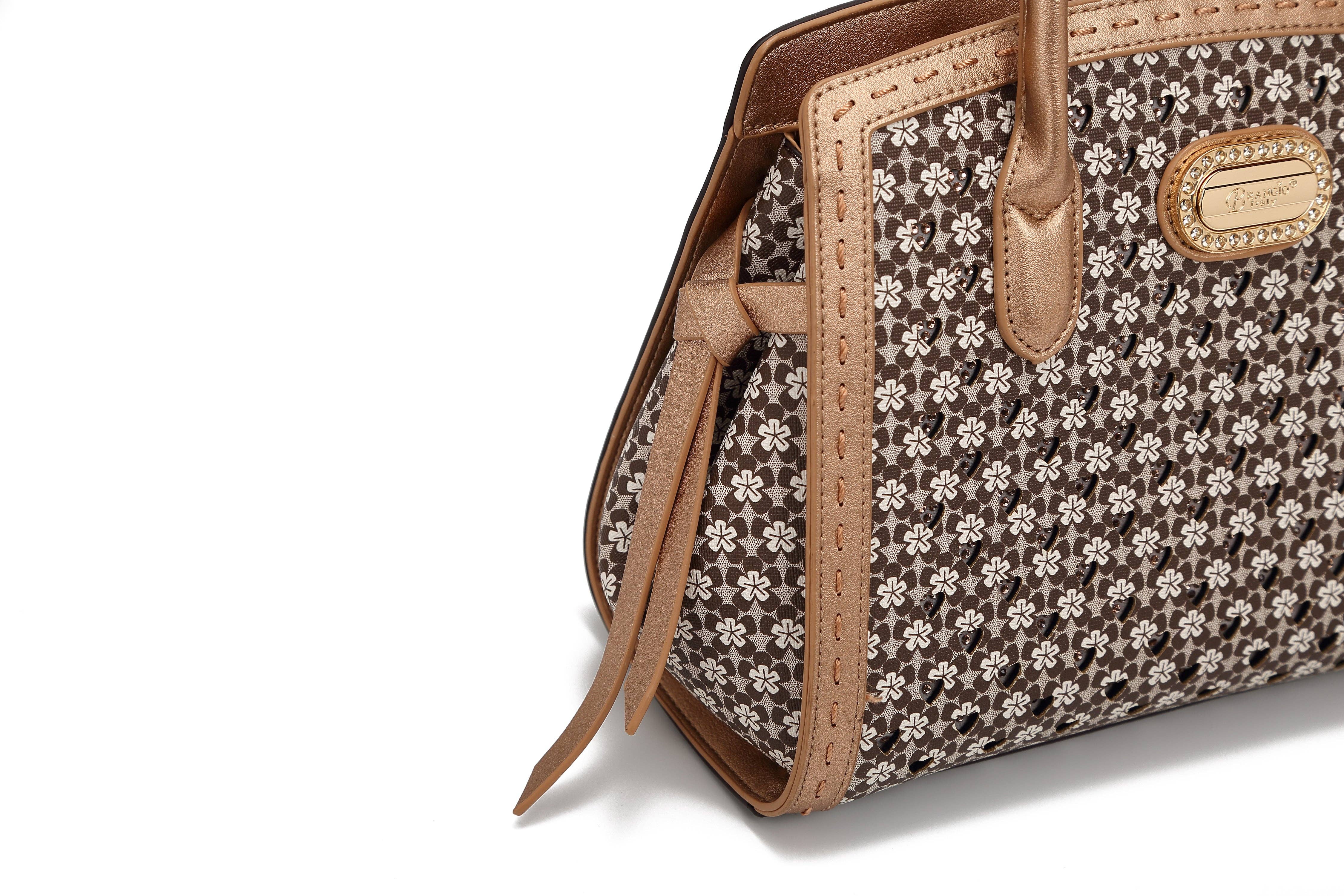 Brangio (Italy) Company Inc. - Wholesale Top Handle Bag - Women's - Brangio Italy Classic Charm Handbag5