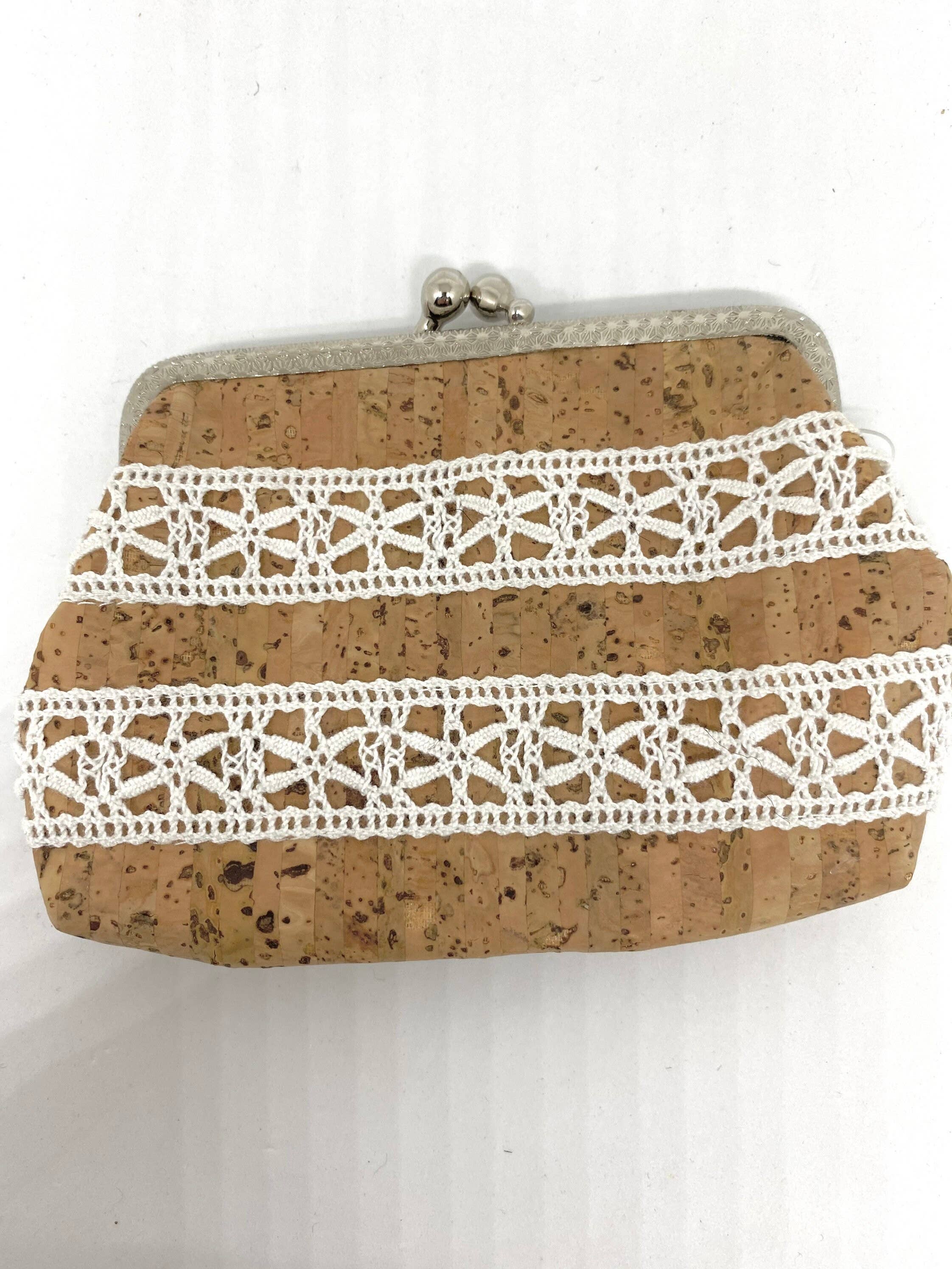 Frau Schmetterling - Wholesale Coin Purse - Women's - mini cork wallet with hanger1