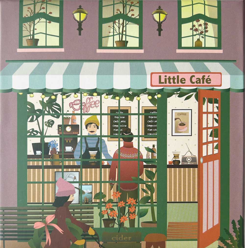 ViSSEVASSE - Wholesale Puzzle - Adult - LITTLE CAFE - JIGSAW PUZZLE - with 150 pieces4