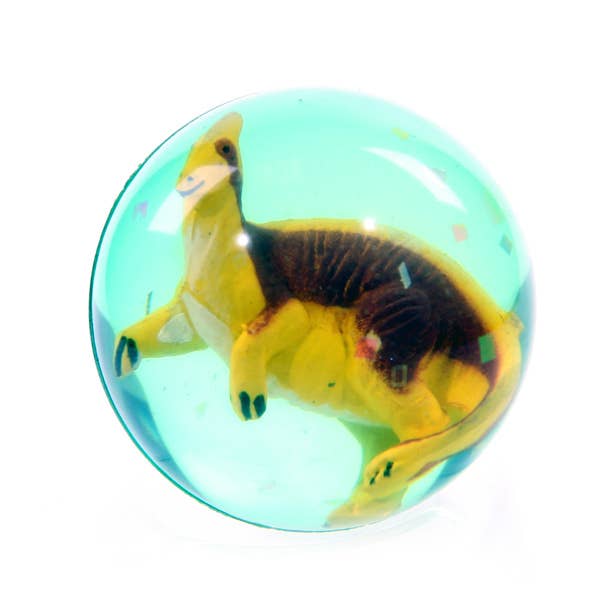 Puckator Ltd - Wholesale Classic Toy - Kids - Dinosaur Rubber Bouncy Ball