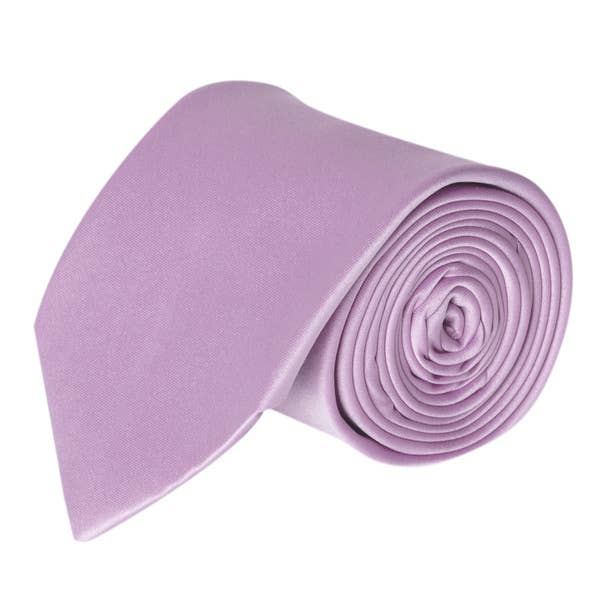 Selini New York - Wholesale Necktie - Men's - [Promotion] Poly Solid Satin Tie11