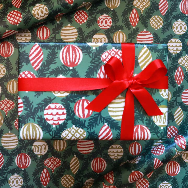 Papel de embrulho de Natal de enfeite de Natal de tamanho grande por atacado de REGARO PAPIRO