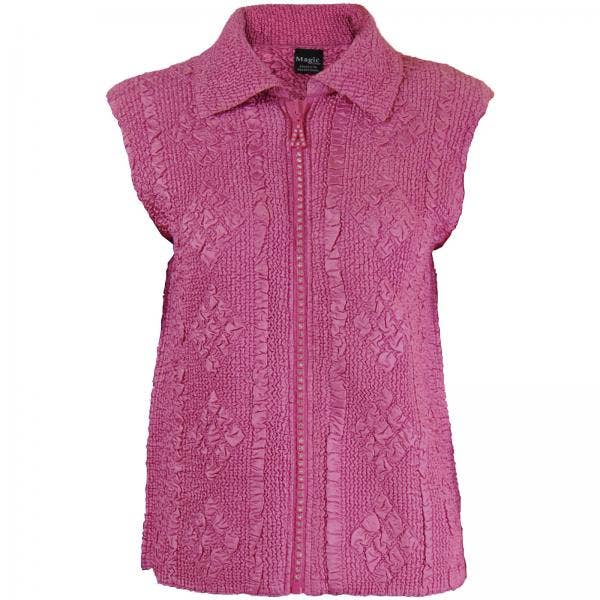 The Magic Scarf Company - Wholesale Outerwear Vest - Women's - 1367 - Diamond Zipper Vests14