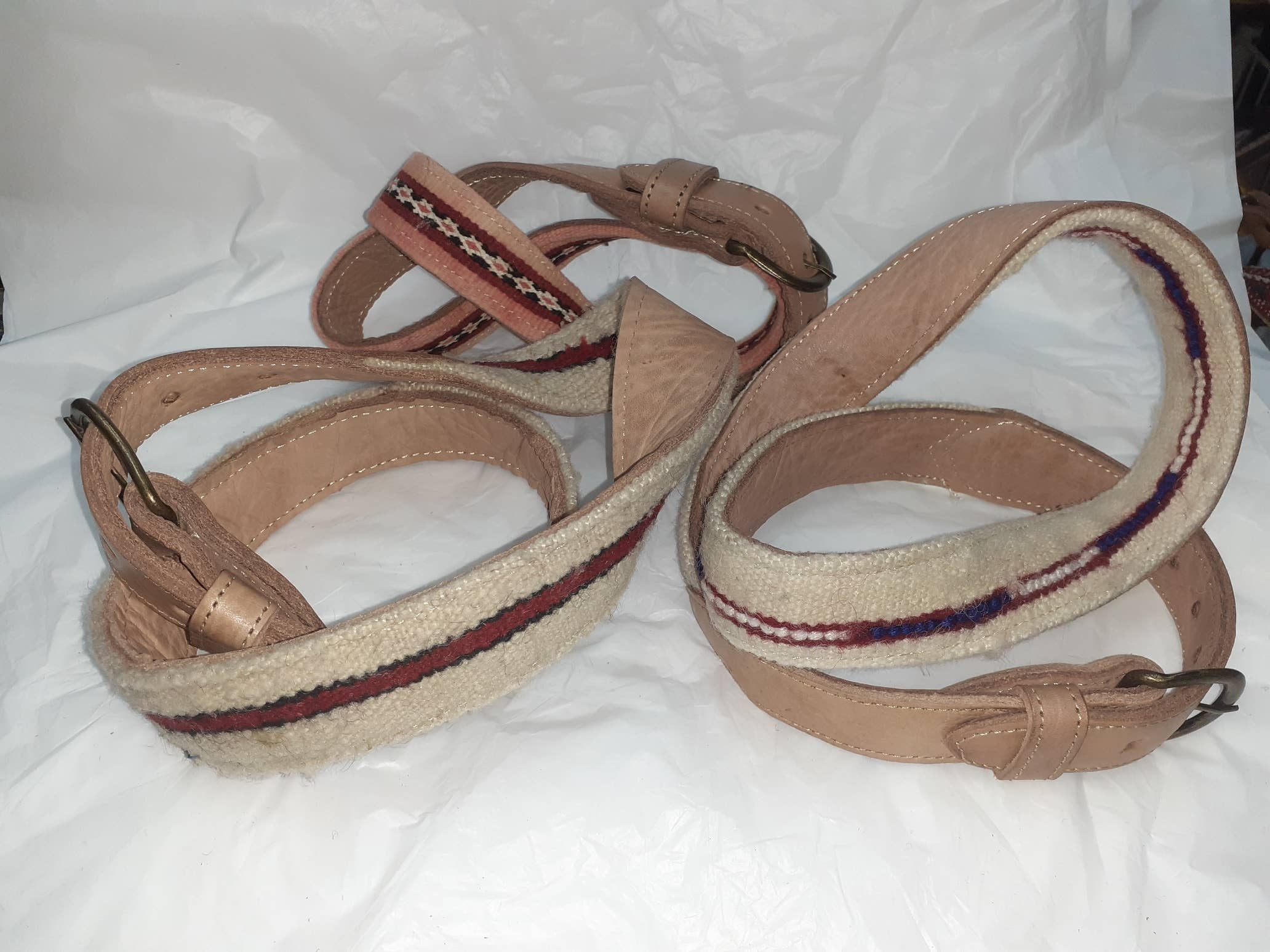 Hecho a mano – Engroshandel Bælte - Unisex – Læderbælte med Kilim1