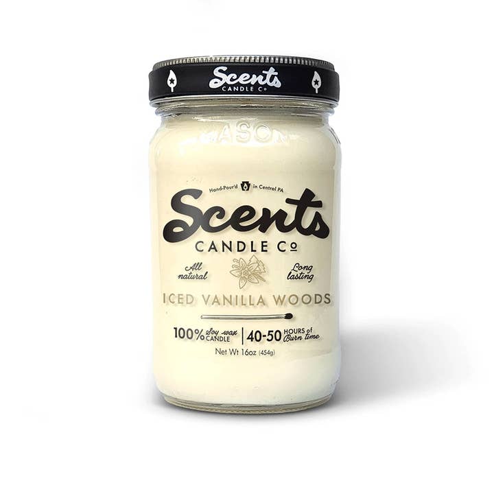 Scents Candle Co - Wholesale Jar/Filled Candle - Scents Candle Co. Lemon Pound Cake Soy Wax Candles
