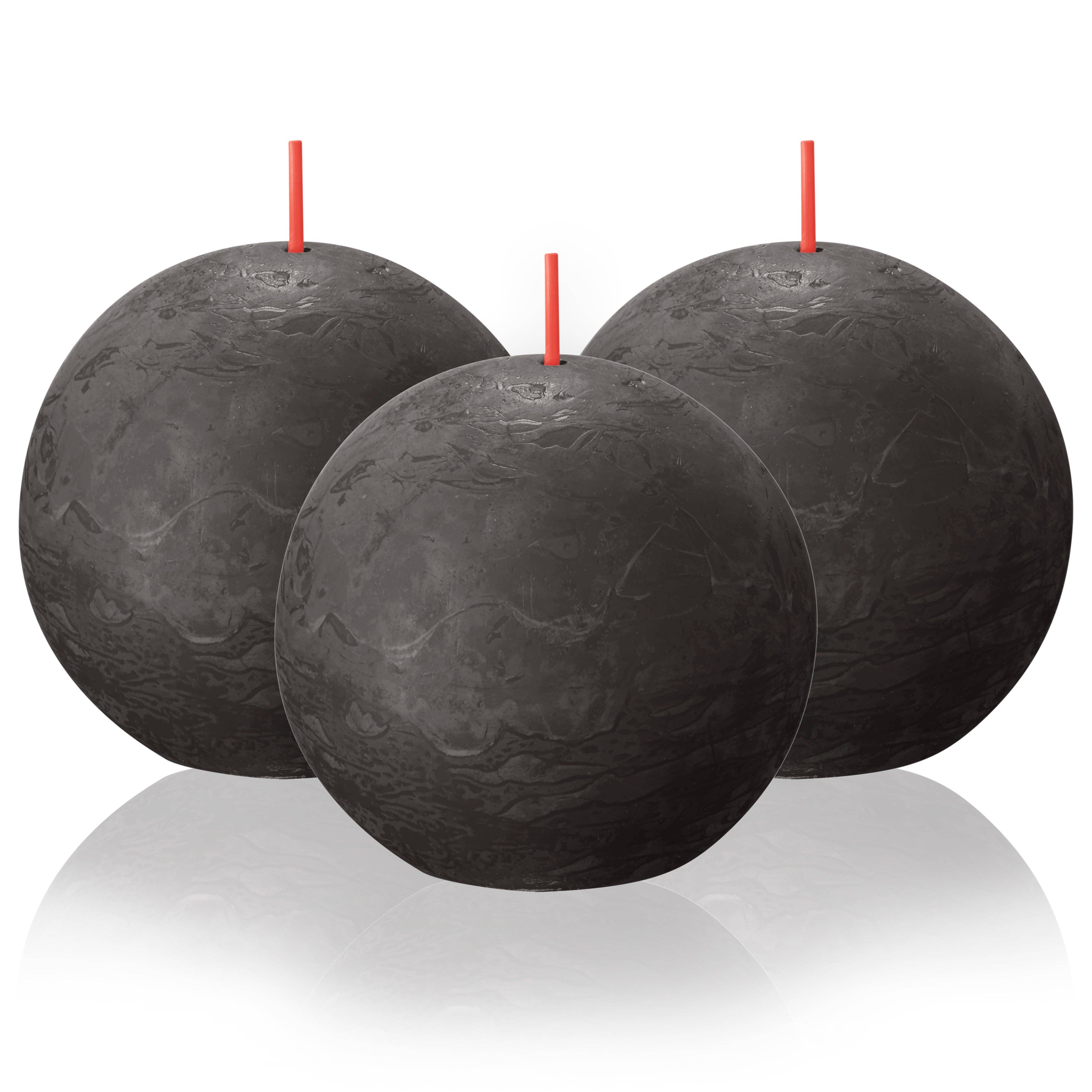 BOLSIUS – Velas de decoração por atacado – 6 Velas rústicas 3" - Inperfuted - Natural - Eco-Friendly - Cera Plant-Based - **Vendido Individualmente77