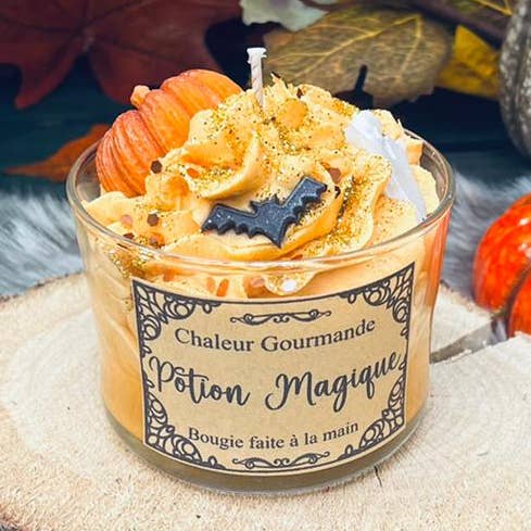 Chaleur Gourmande – wholesale Jar/filled candle – Magic potion candle0