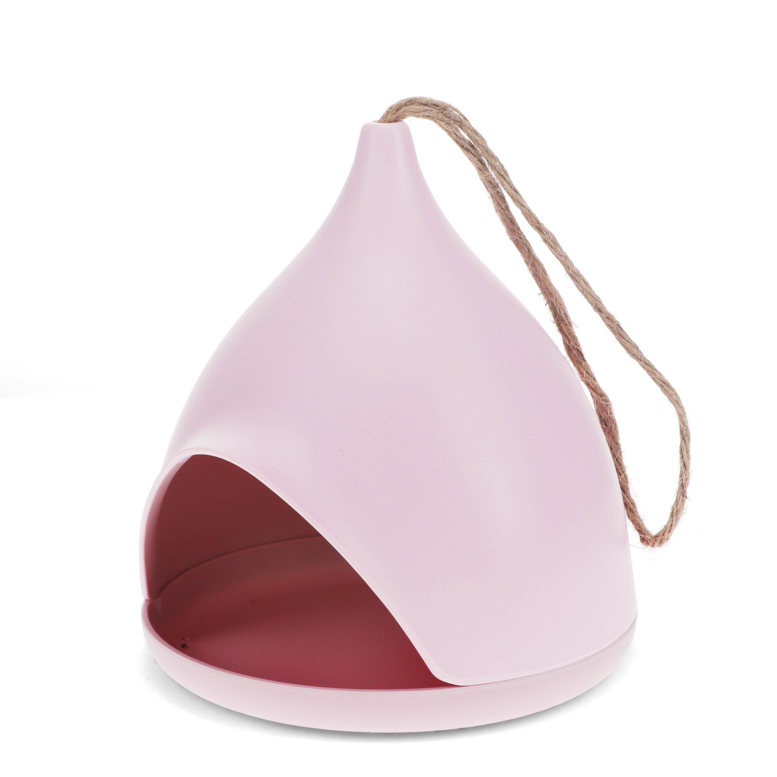 Rex B2B - UK – wholesale Bird feeder – Bamboo Fibre Bird Feeder - Pink1