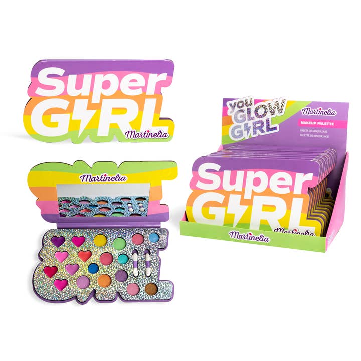 Palette Martinelia Super Girl per la vendita all'ingrosso da parte di Aquarius Cosmetic SLU