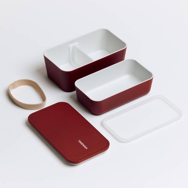TAKENAKA Bento Box - Wholesale Lunch Bag/Box - TAKENAKA BENTO Flat Dual Box10