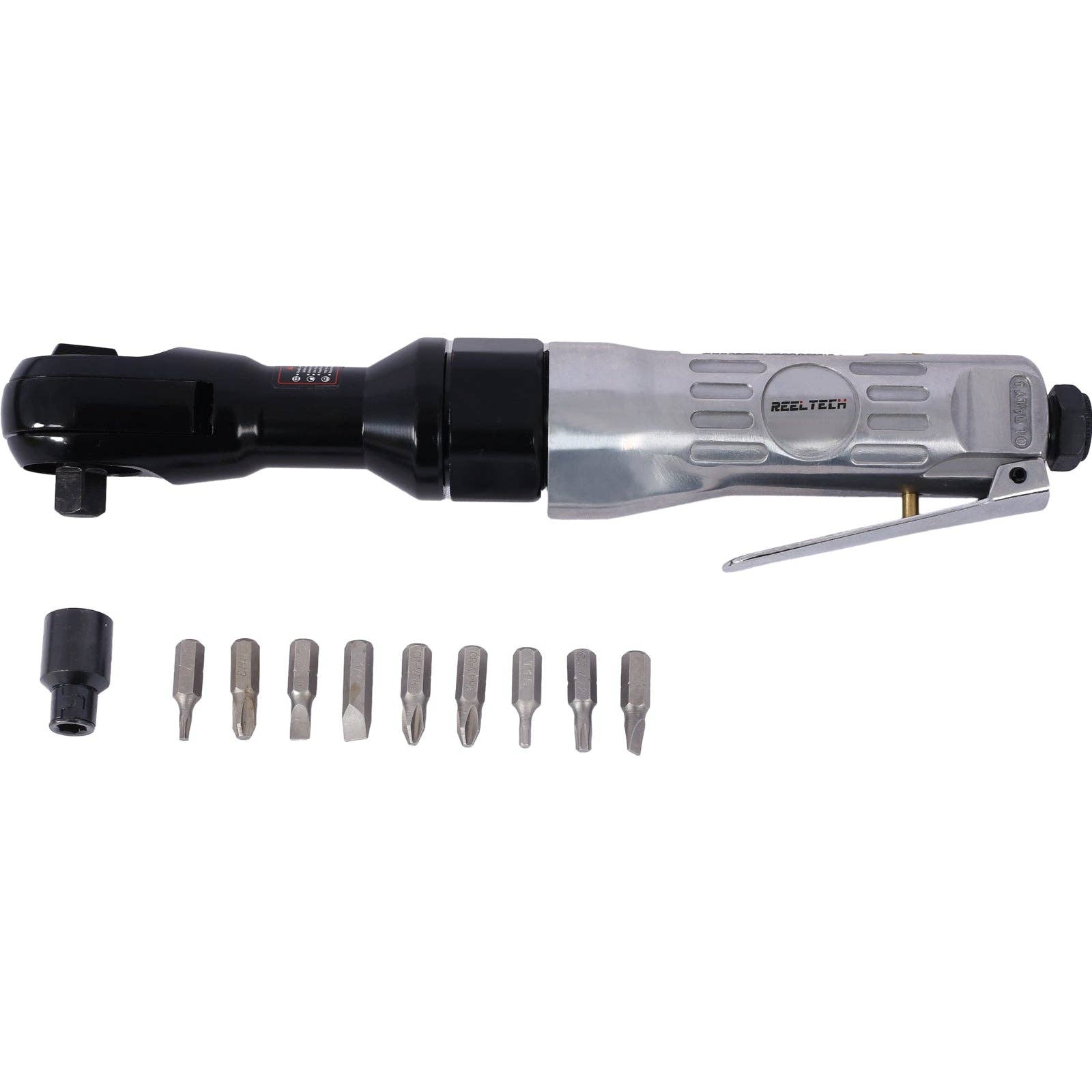 39F Inc. - Wholesale Tool Set - 71-Piece Air Tool & Accessories Kit (Silver)7