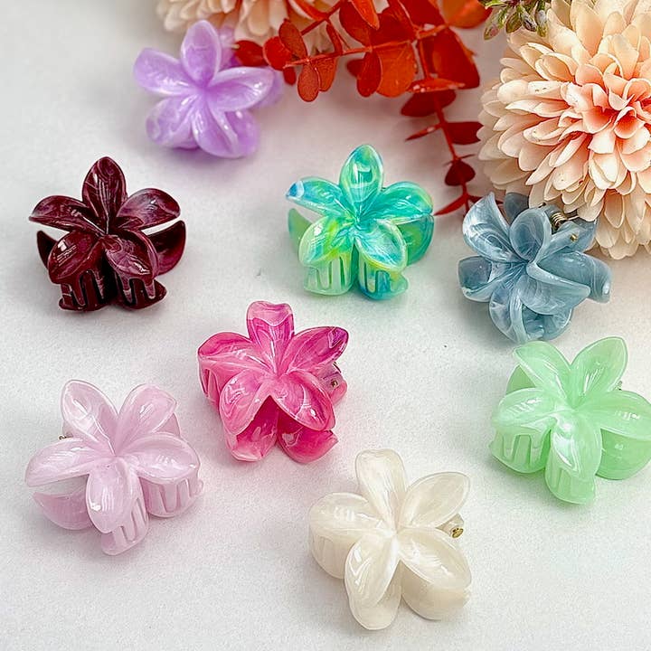 BYREN | ÉLINE L'ATELIER - Wholesale Hair Accessories Set - Women's - Mini flower hair clip 4cm YH38