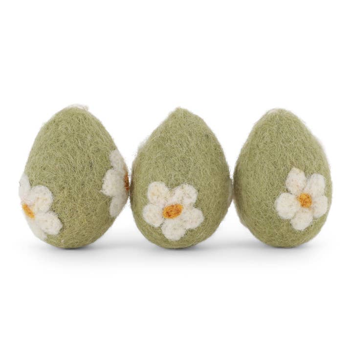 Eggs Mint Flowers - Set of 3 for wholesale by Gry and Sif