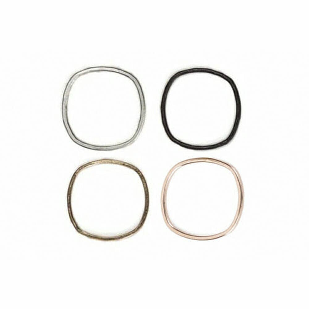 Colleen Mauer Designs - Wholesale Band/Stacked Ring - 1mm Wide Monotone Stacking Ring5