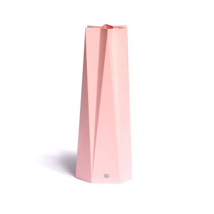 Card & Vase in One - Large - Blushing Pink for wholesale by Happy Whatever