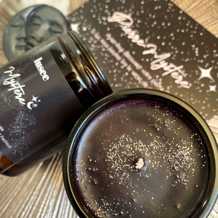 Lusee Bougies - Wholesale Jar/Filled Candle - Pierre Candle "Mystery" -Hawthorn Vanilla Patchouli10