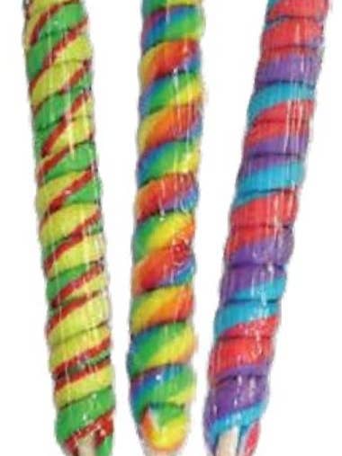 Tutti Fruiti Lollipops – Unicorn Twist Sweet Treats (24) for wholesale by Taste Of The Rockies