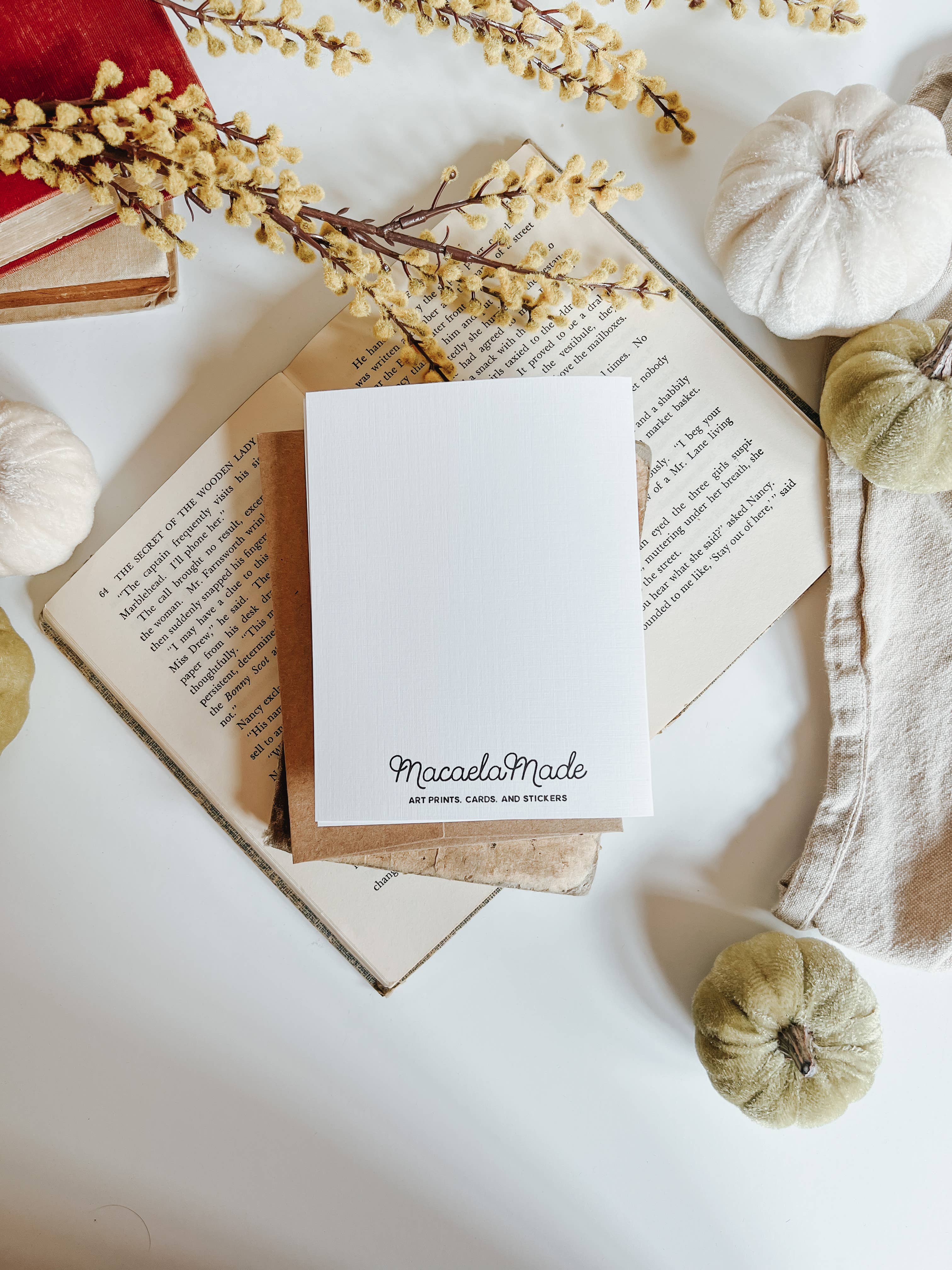 MacaelaMade – Großhandel Grußkarten für den Alltag – Loose Fall Florals Grußkarte4