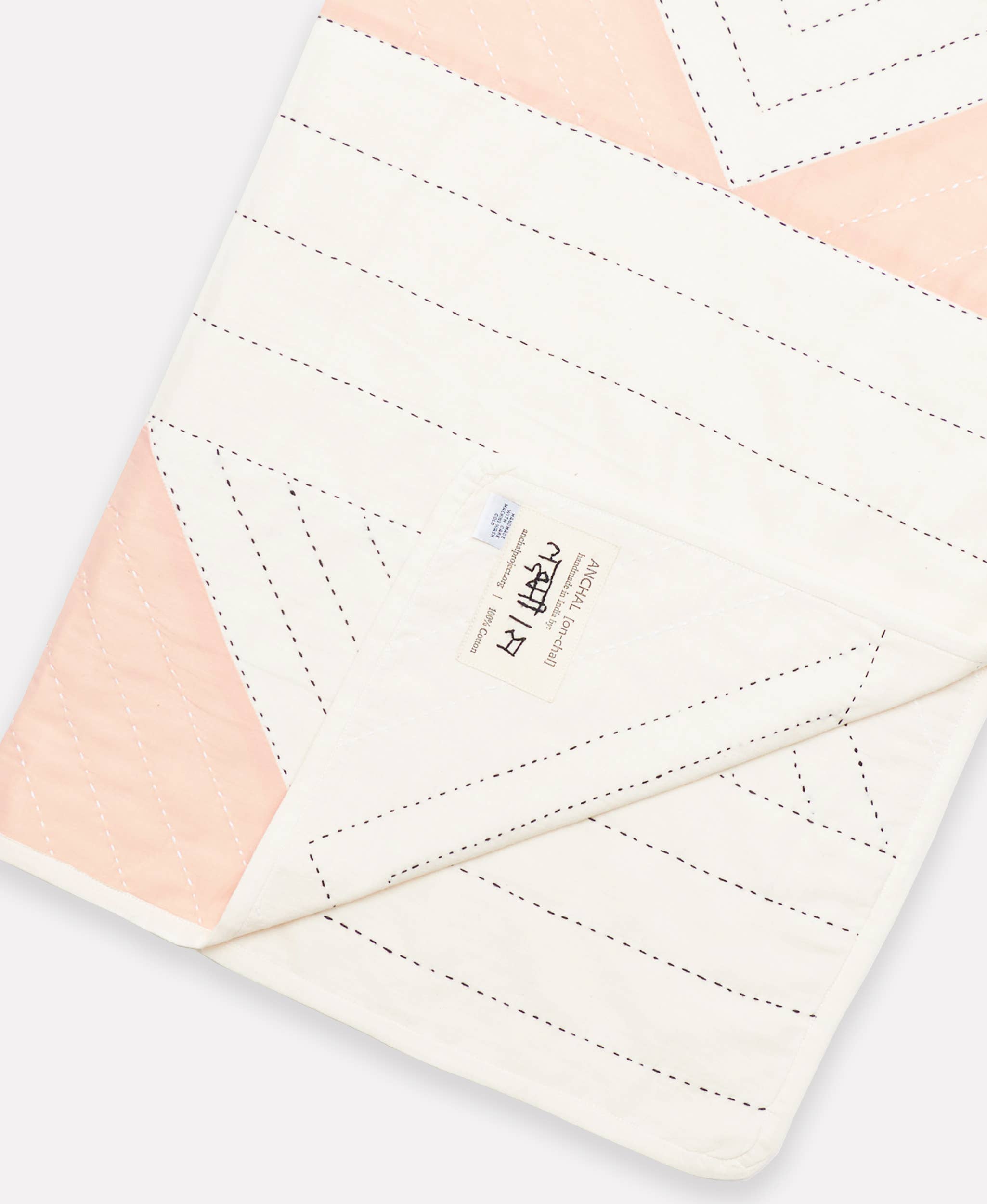 Anchal – Großhandel Steppdecke – Kinder & Baby – Dreieck Babydecke aus 100 % Bio-Baumwolle14