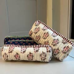 Pencil case / Makeup bag for wholesale by Polly Fenwick